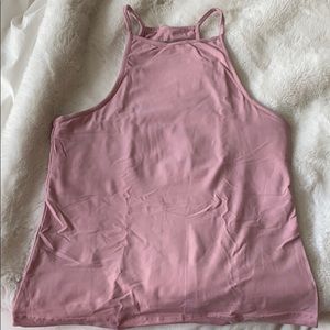 DYI high-neck workout top
